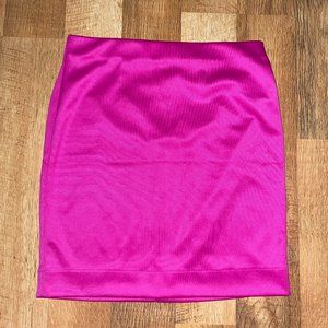Hot Pink Mini Skirt Size Small